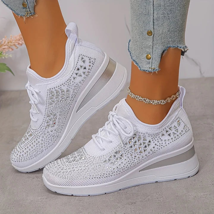 Giselle | Baskets orthopédiques avec strass scintillants